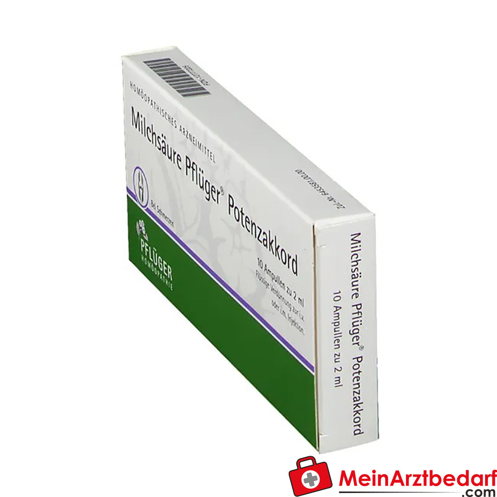 Milchsäure Pflüger® Potenzakkord.