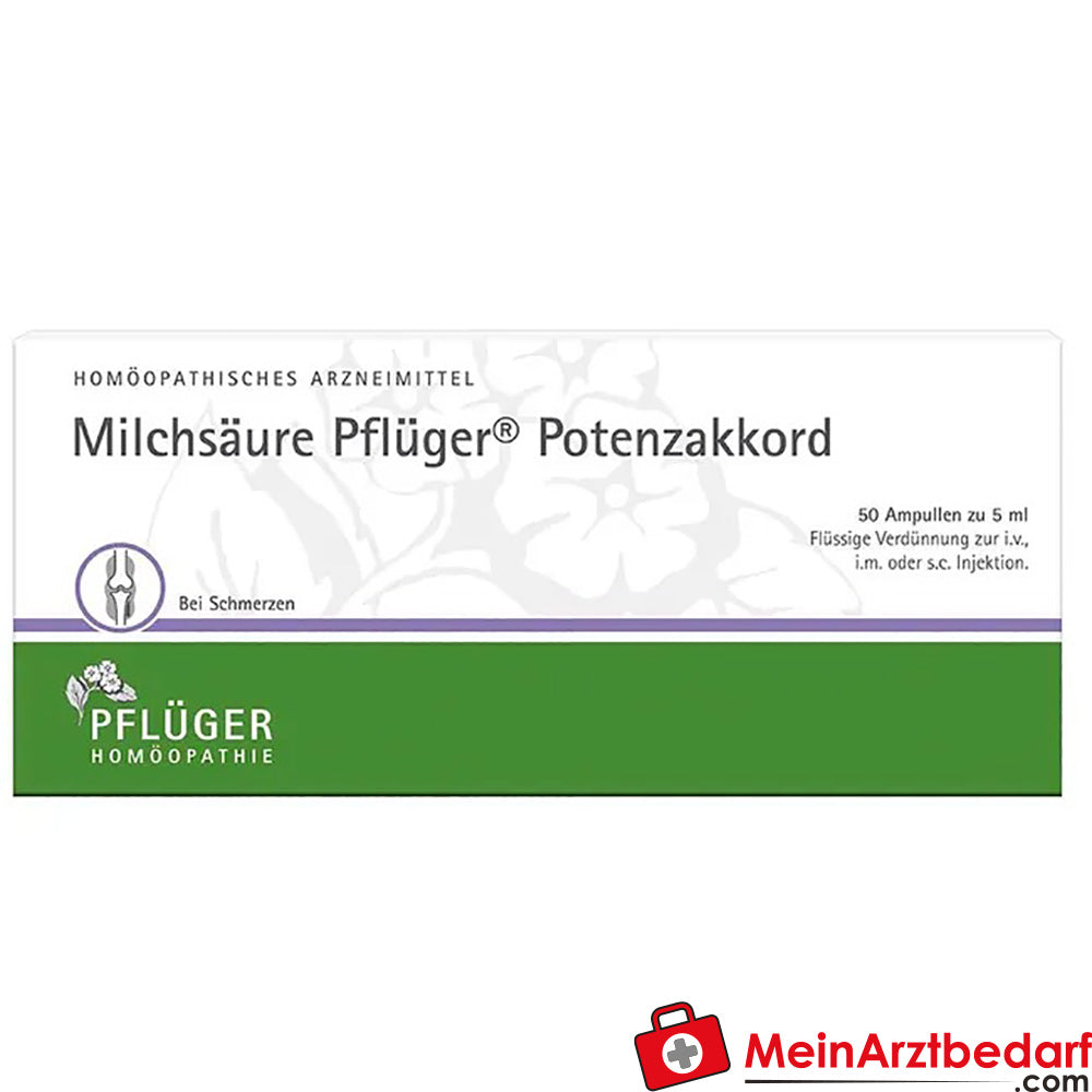 Milchsäure Pflüger® Potenzakkord.