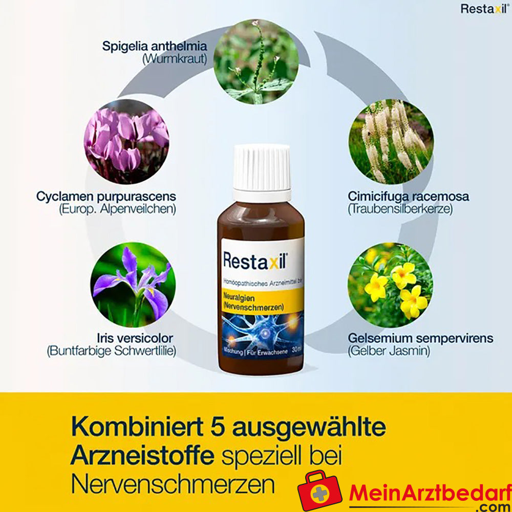 RESTAXIL®|5-fach-Wirkkomplex gegen Nervenschmerzen, 30ml.