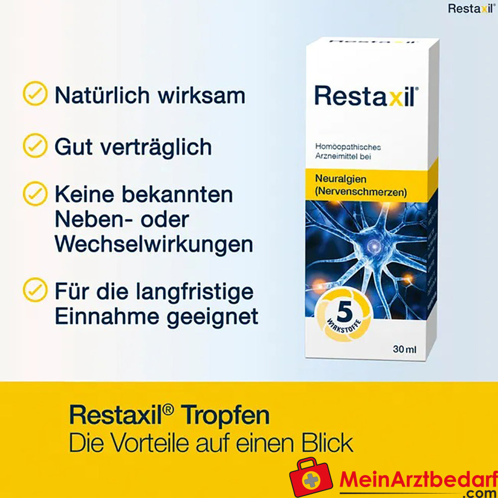 RESTAXIL®|5-fach-Wirkkomplex gegen Nervenschmerzen, 30ml.
