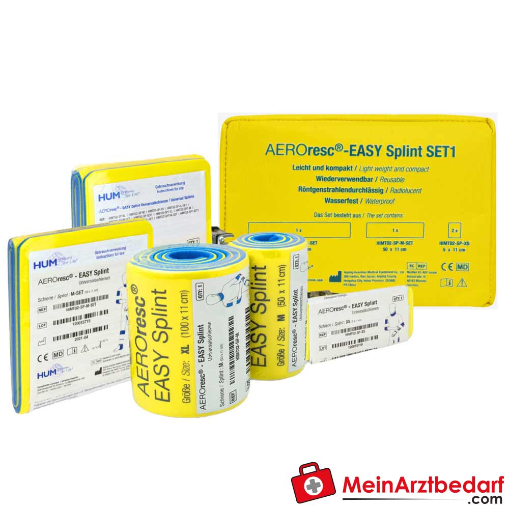 AEROresc EASY Splint modellierbare Universalschienen.