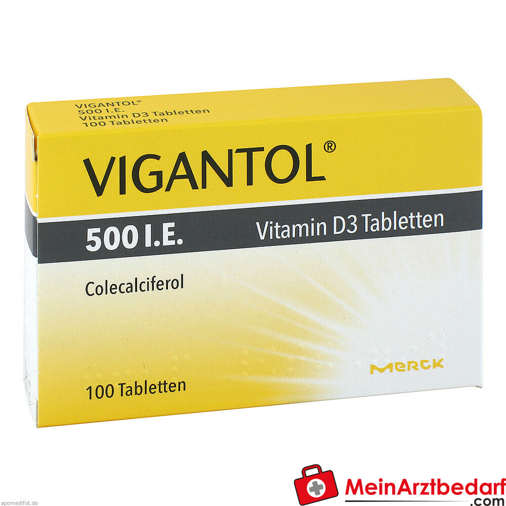 Vigantol 500 I.E. Vitamin D3.