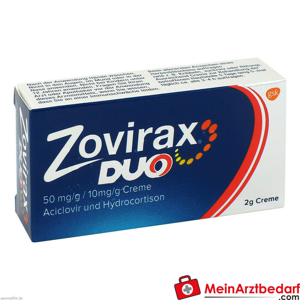 Zovirax Duo 50mg/g / 10mg/g.
