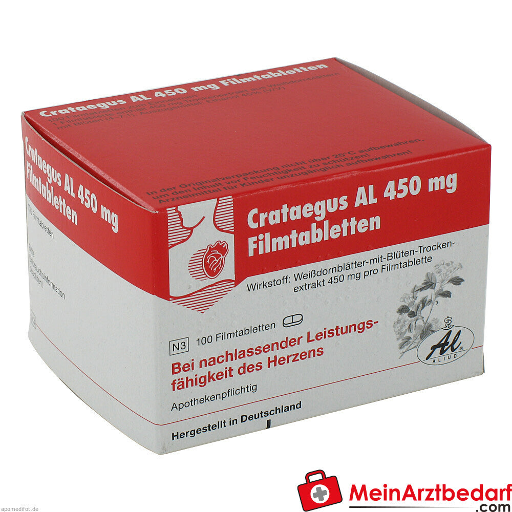 Crataegus AL 450mg.