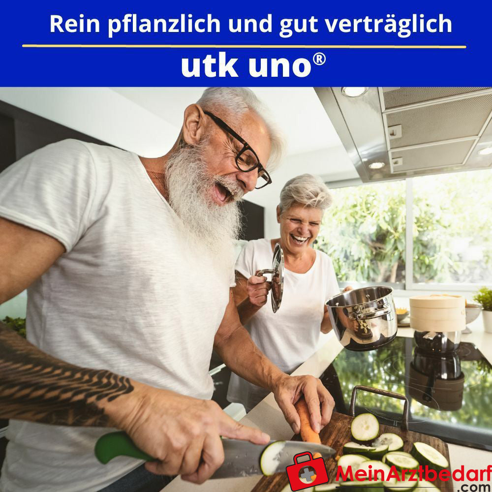 utk uno Filmtabletten B Brennnesselwurzel-Trockenextrakt Filmtabletten