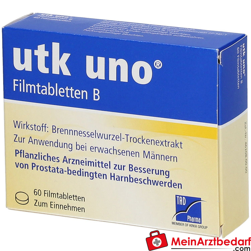 utk uno tabletki powlekane B Korzeń pokrzywy suchy ekstrakt tabletki powlekane