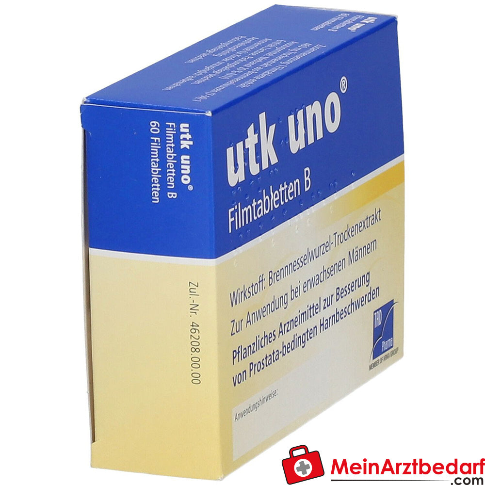TAD Pharma utk uno Brennnesselwurzel-Trockenextrakt Filmtabletten, 120 St.