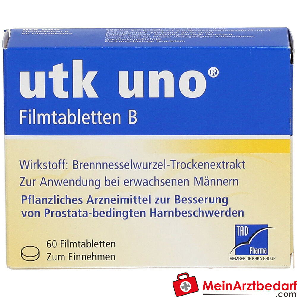 utk uno tabletki powlekane B Korzeń pokrzywy suchy ekstrakt tabletki powlekane
