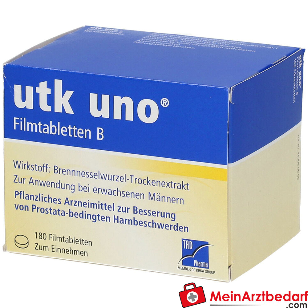 utk uno tabletki powlekane B Korzeń pokrzywy suchy ekstrakt tabletki powlekane