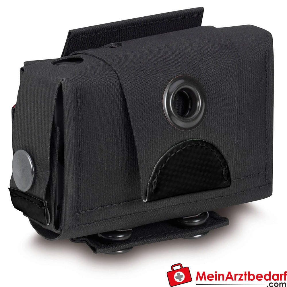 PAX Melderholster Gürtelholster für Swissphone QUADX35, BOSS 925/935 und Airbus P8ger, Kipp-Öffnung, Maße ab 6,5–11×3 cm