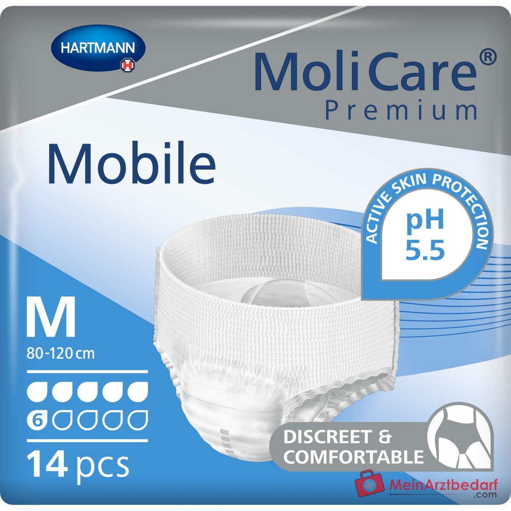 MoliCare Premium Mobile 6 Tropfen Gr. M Einweg-Pull-Up 3 x 14 Stück
