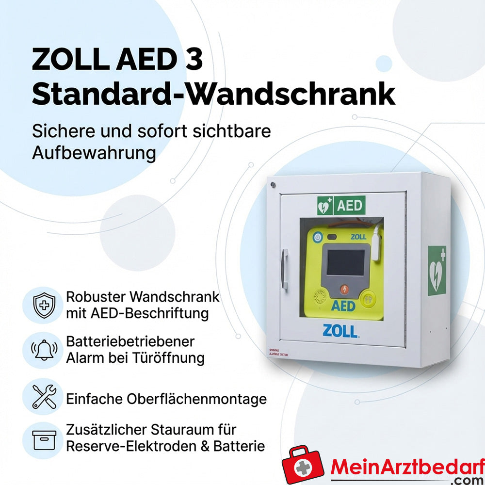 ZOLL AED 3 standaard wandkast - opbouw