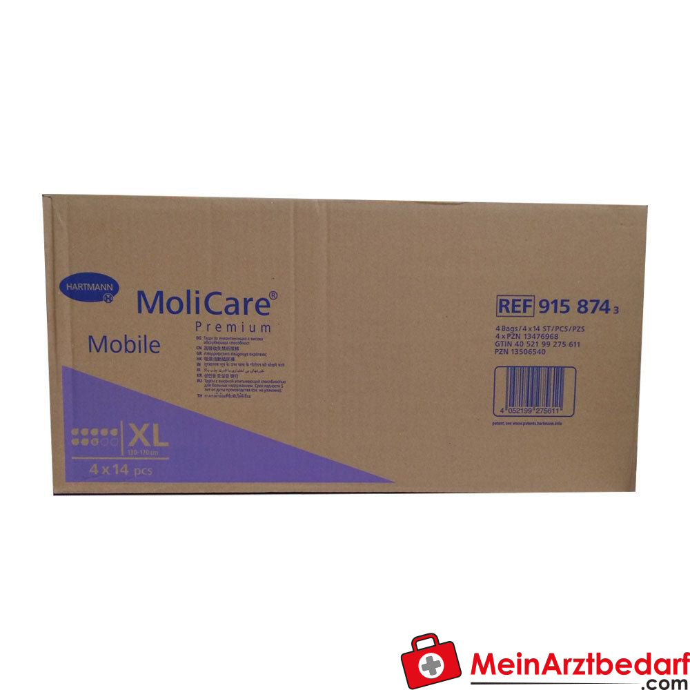 MoliCare® Premium Mobile 8 Tropfen Gr. XL.
