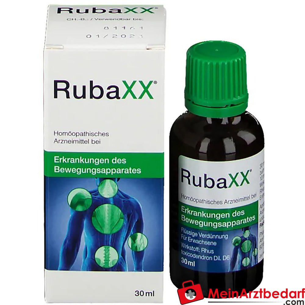 RubaXX® Tropfen bei rheumatischen Beschwerden, 30ml.