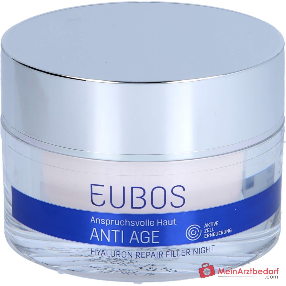 Eubos Anti Age Hyaluron Repair Filler Nacht Nachtcrème, 50 ml