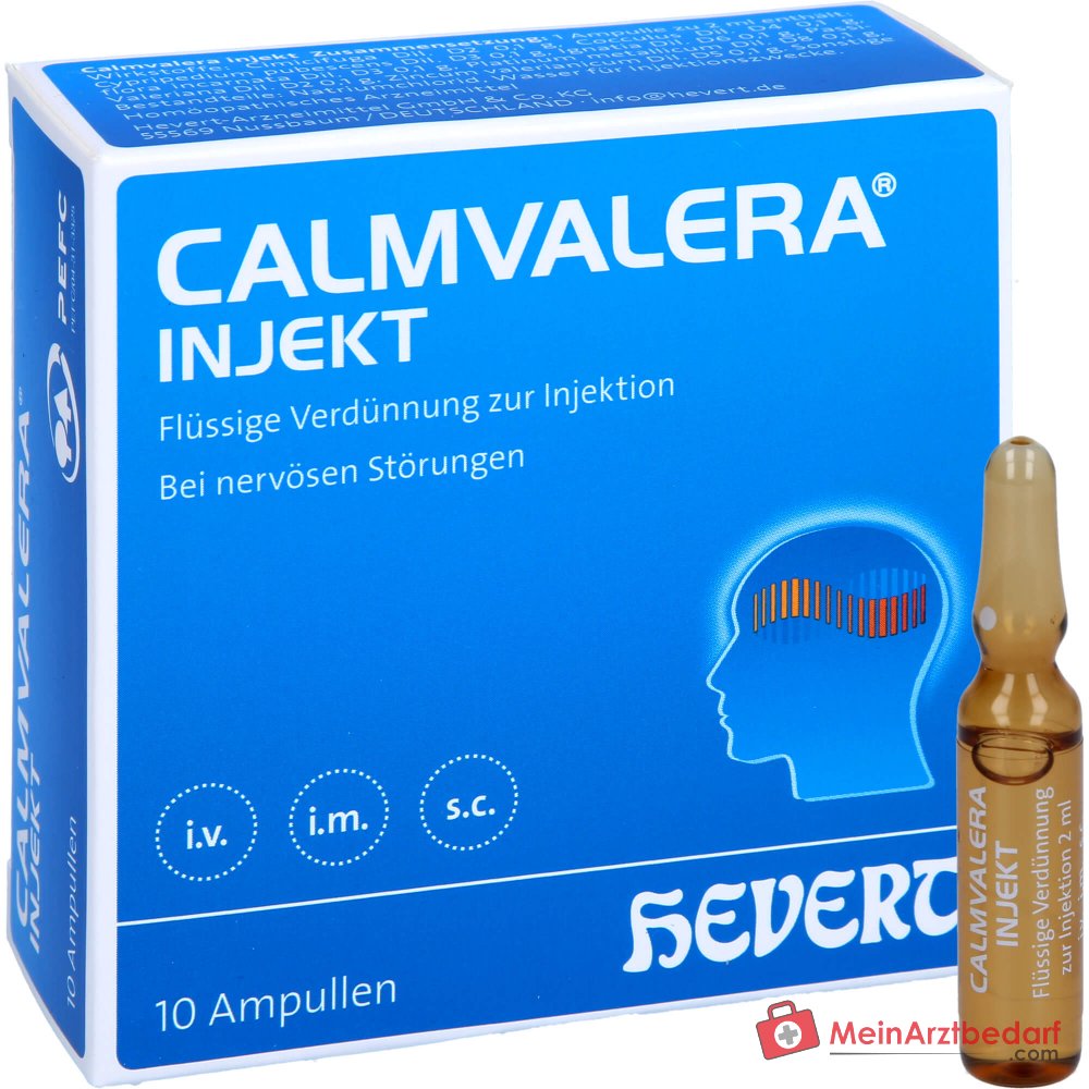 Hevert Calmvalera Injekt, 10 Ampullen