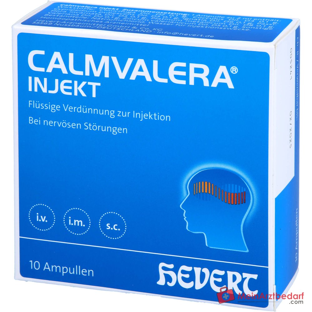 Hevert Calmvalera Injekt, 10 Ampullen
