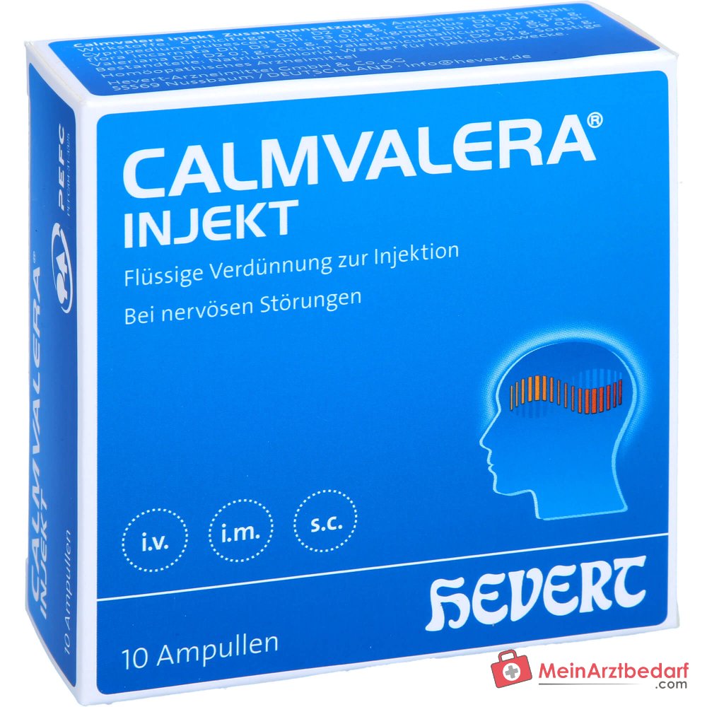 Hevert Calmvalera Injekt, 10 Ampullen