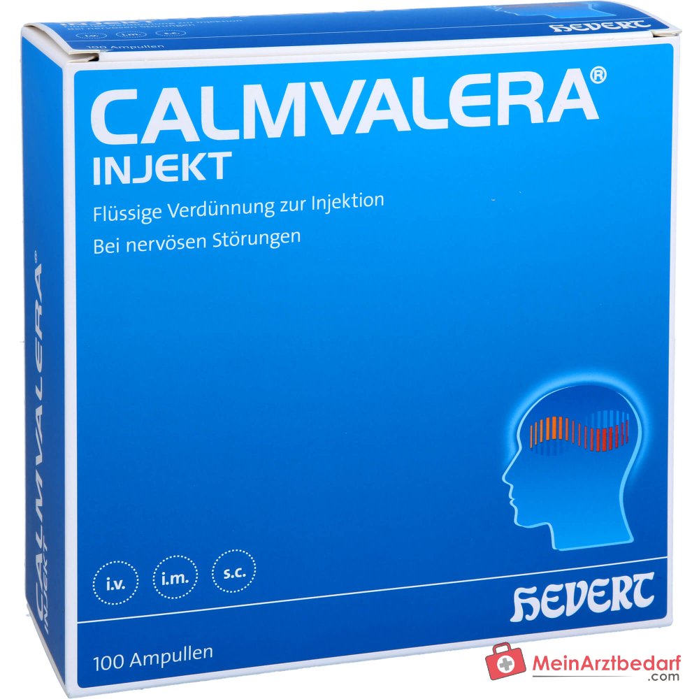 Hevert Calmvalera Injekt, 100 ampollas