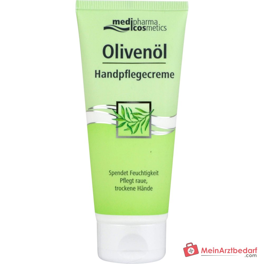 medipharma cosmetics Crema para el cuidado de manos con aceite de oliva, 100 ml
