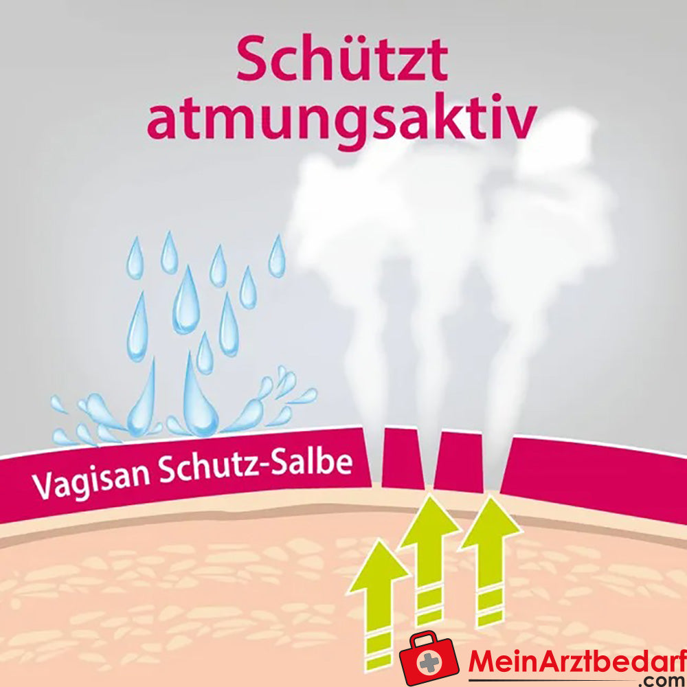 Vagisan Schutz-Salbe: Atmungsaktive Wundschutzcreme, 75ml.