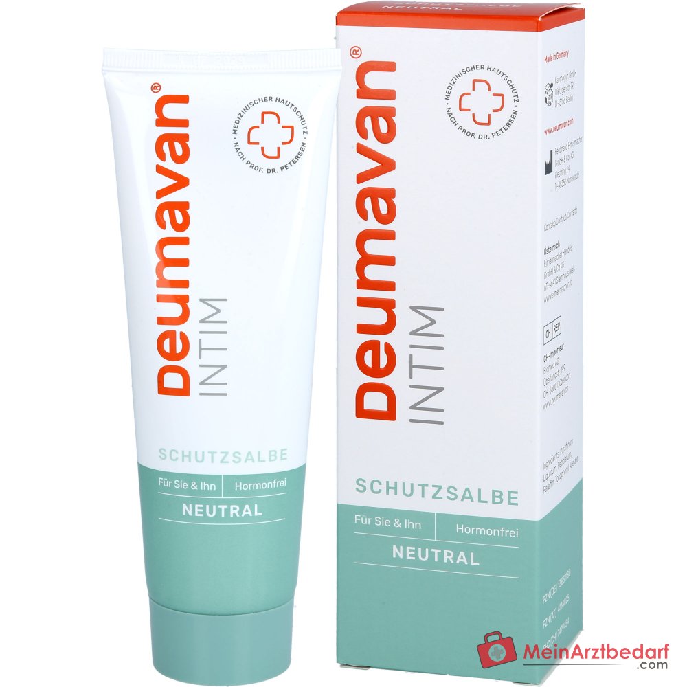 Deumavan Schutzsalbe neutral Vitamin E Fettsalbe, 125 ml.