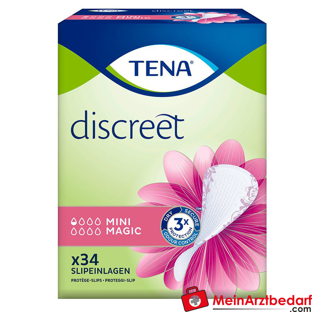 TENA Discreet Mini Magic Inkontinenz Slipeinlagen.