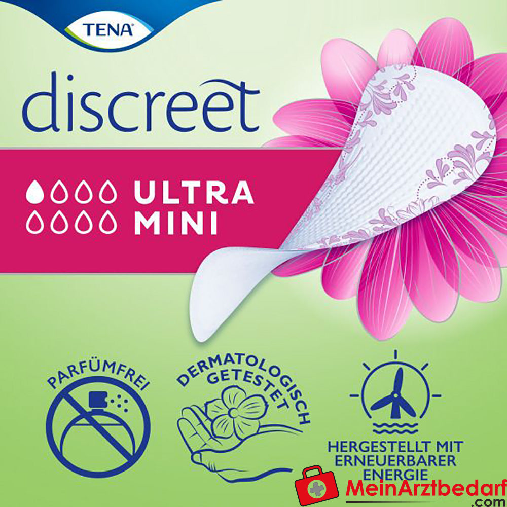 TENA Discreet Ultra Mini Inkontinenz Slipeinlagen.