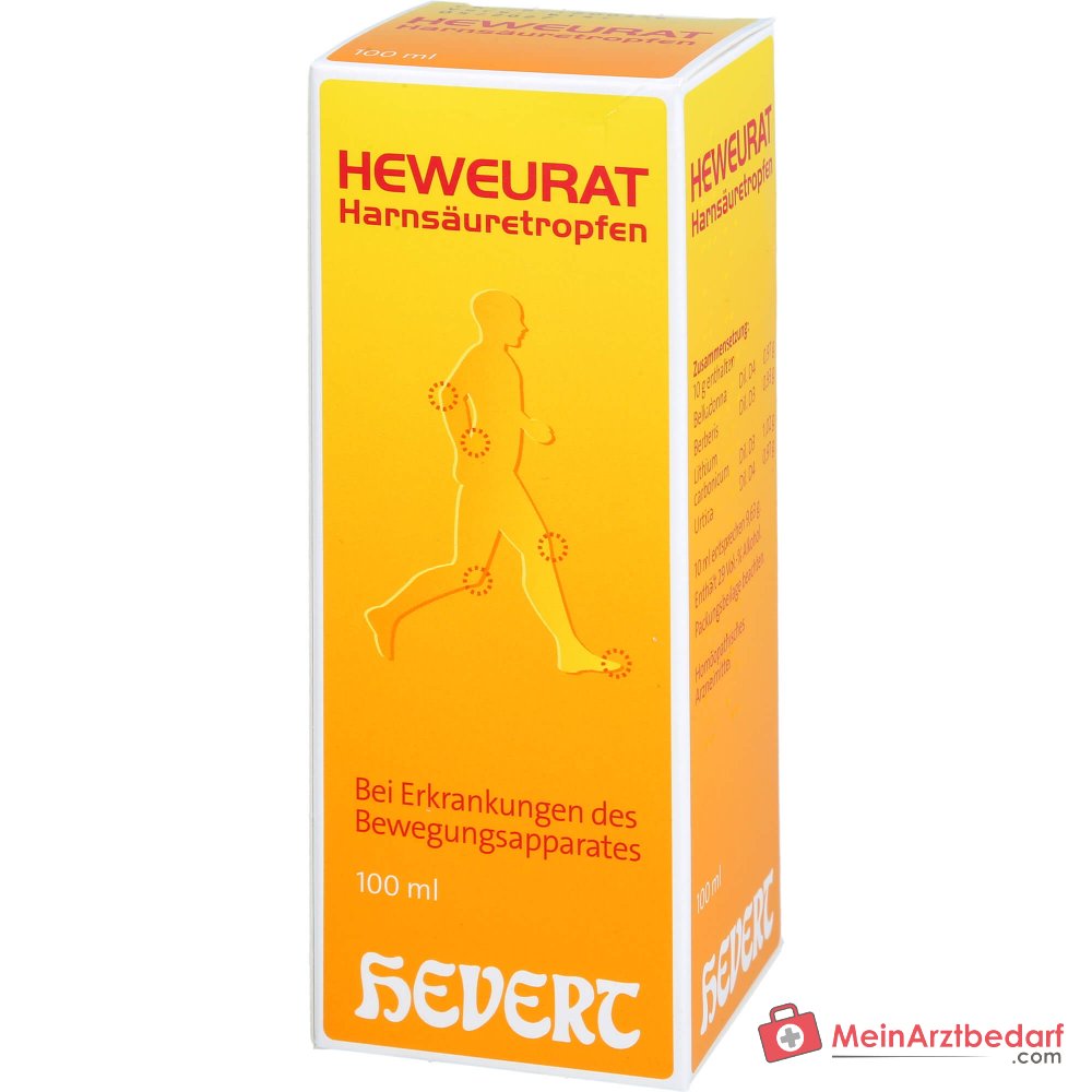 Hevert Heweurat Harnsäuretropfen, 100 ml