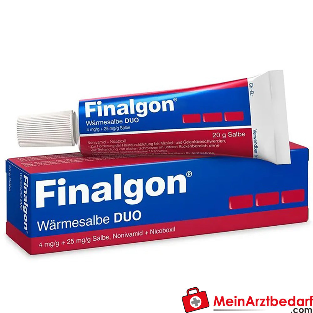 Finalgon Wärmesalbe DUO 4mg/g + 25mg/g.