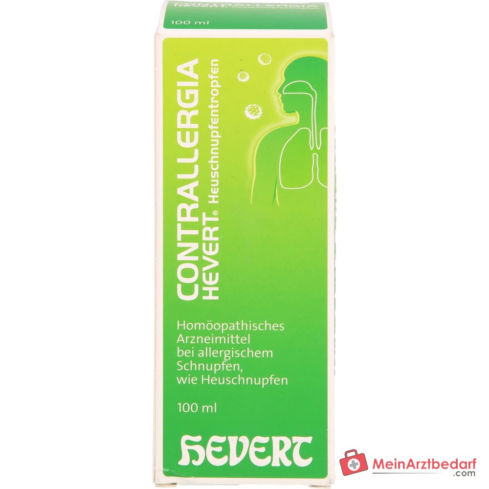 Hevert Contrallergia Gotas para la fiebre del heno, 100 ml