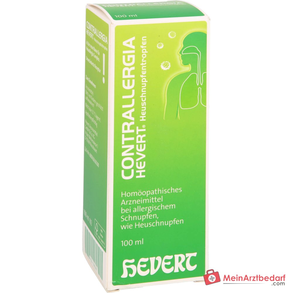 Hevert Contrallergia krople przeciw katarowi siennemu mieszanina, 100 ml