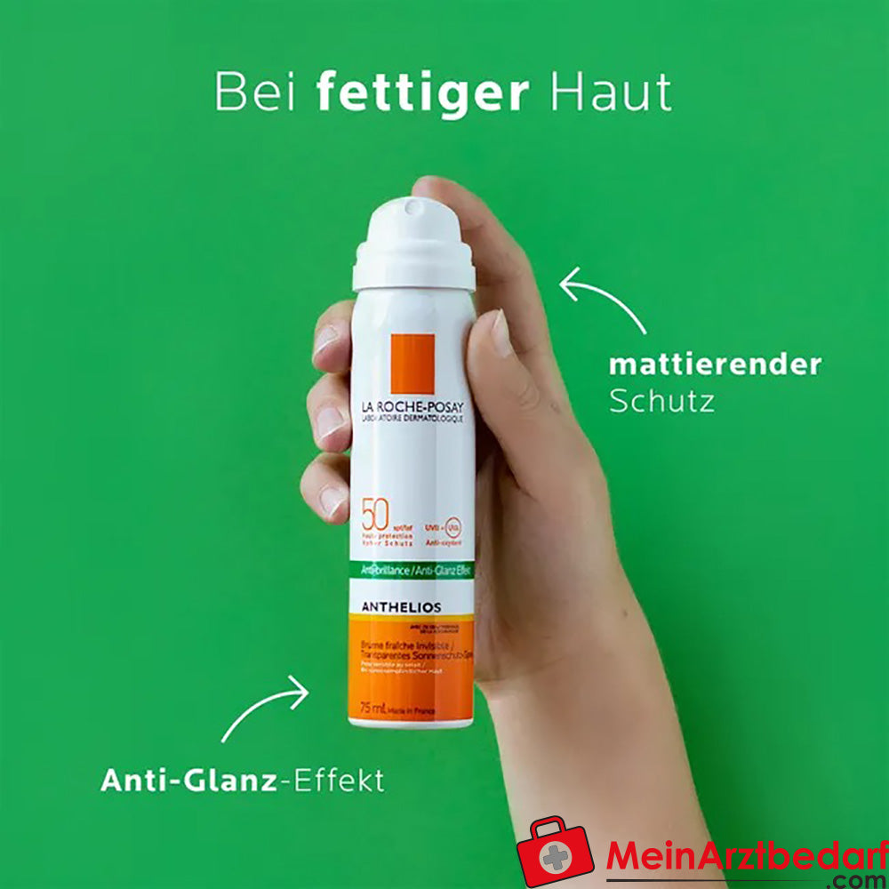 La Roche Posay ANTHELIOS Gesichtsspray LSF 50 Sonnenschutz, 75ml.