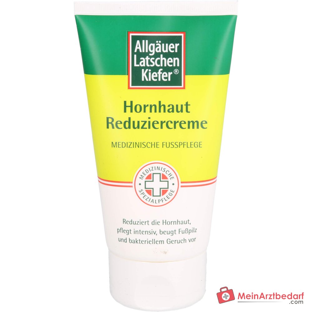 Allgäuer Latschenkiefer Hornhaut Reduziercreme Fruchtsäuren / Latschenkiefernöl / Panthenol / Shea Butter Creme, 150 ml.