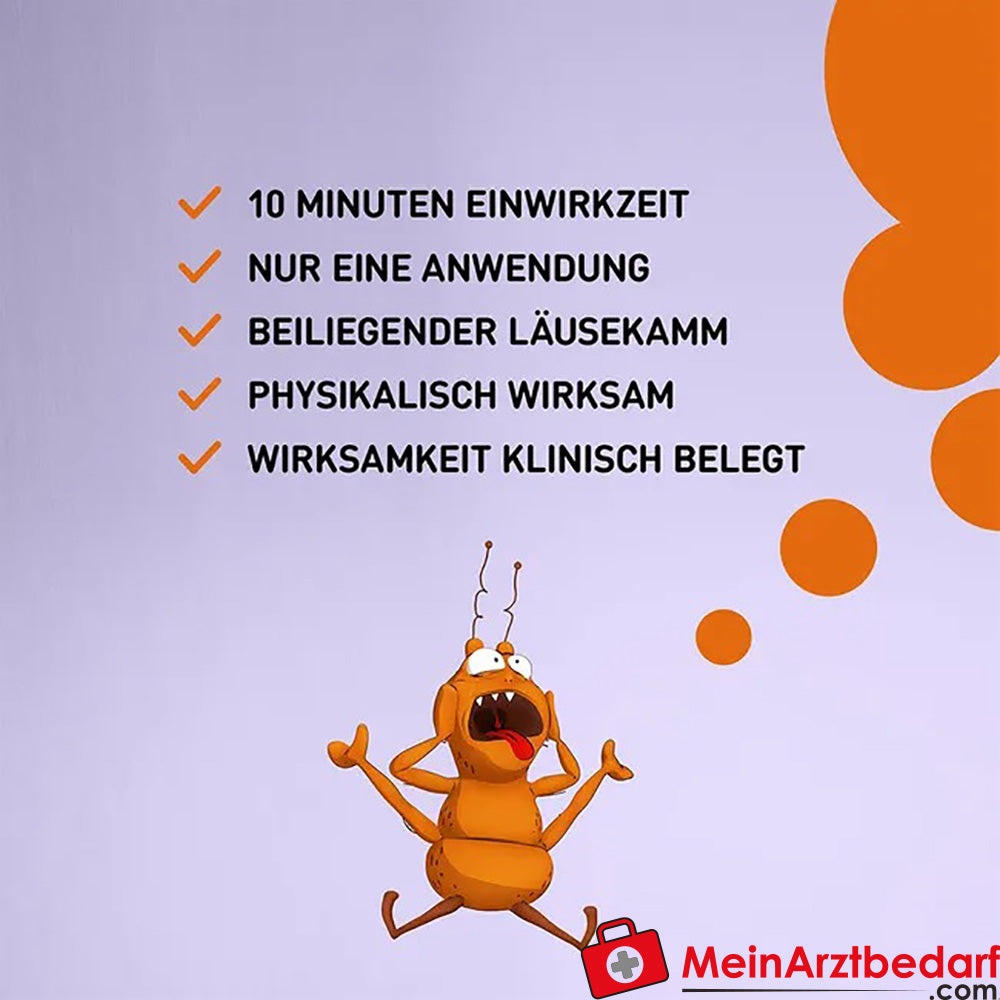 NYDA express gegen Läuse & Nissen, 2x 50ml.