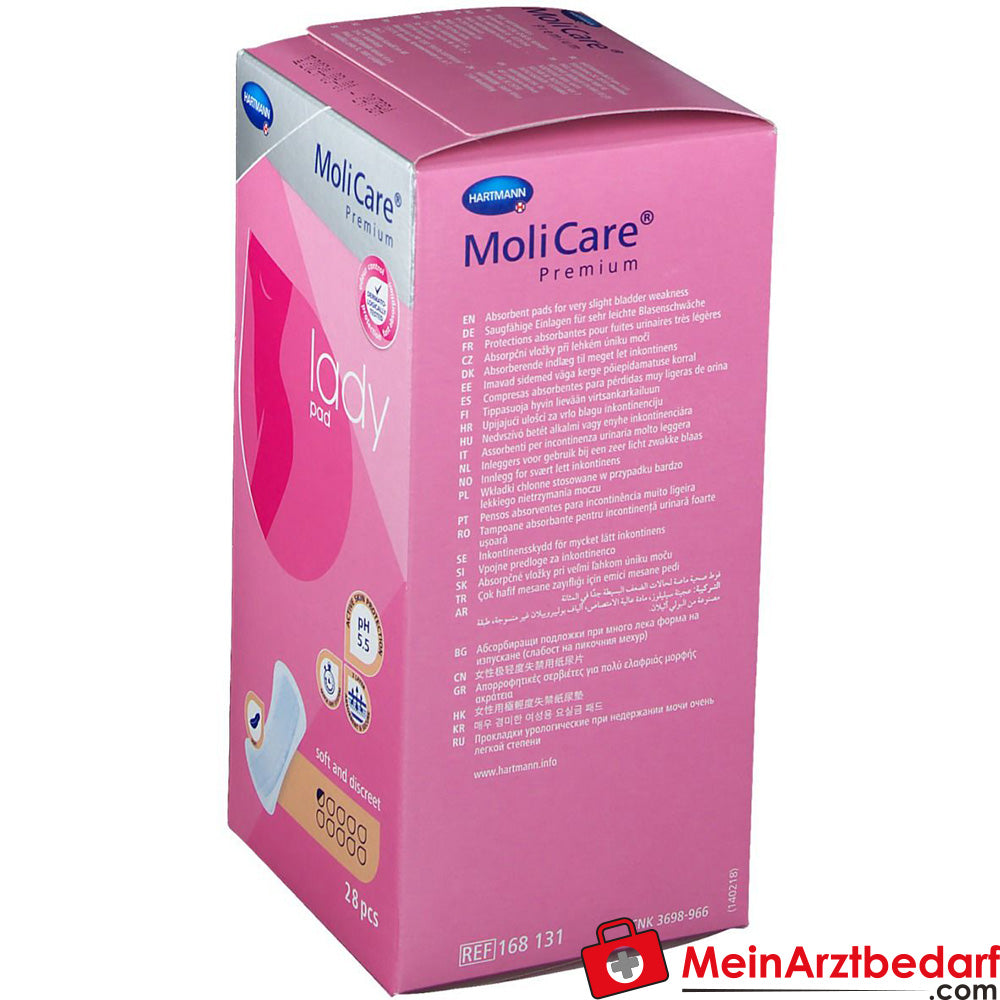 MoliCare® Premium lady Pad 0,5 Tropfen.