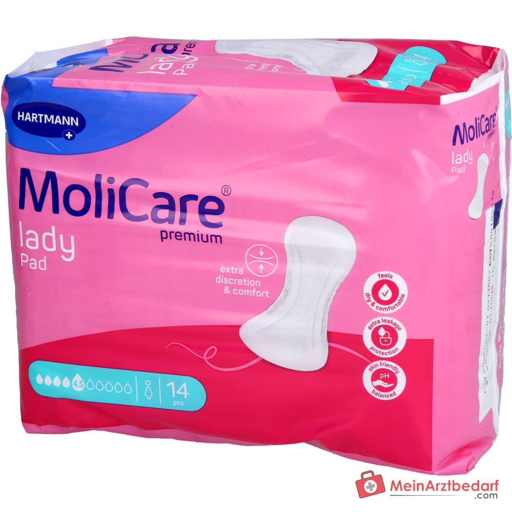 MoliCare Premium lady pad absorbentes para incontinencia, 14 uds.