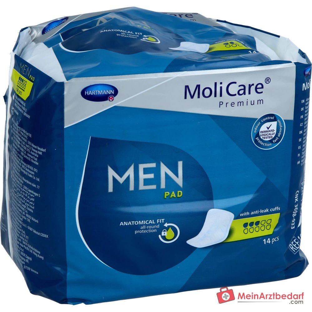 MoliCare Premium MEN Pads 3 gouttes Coussinets