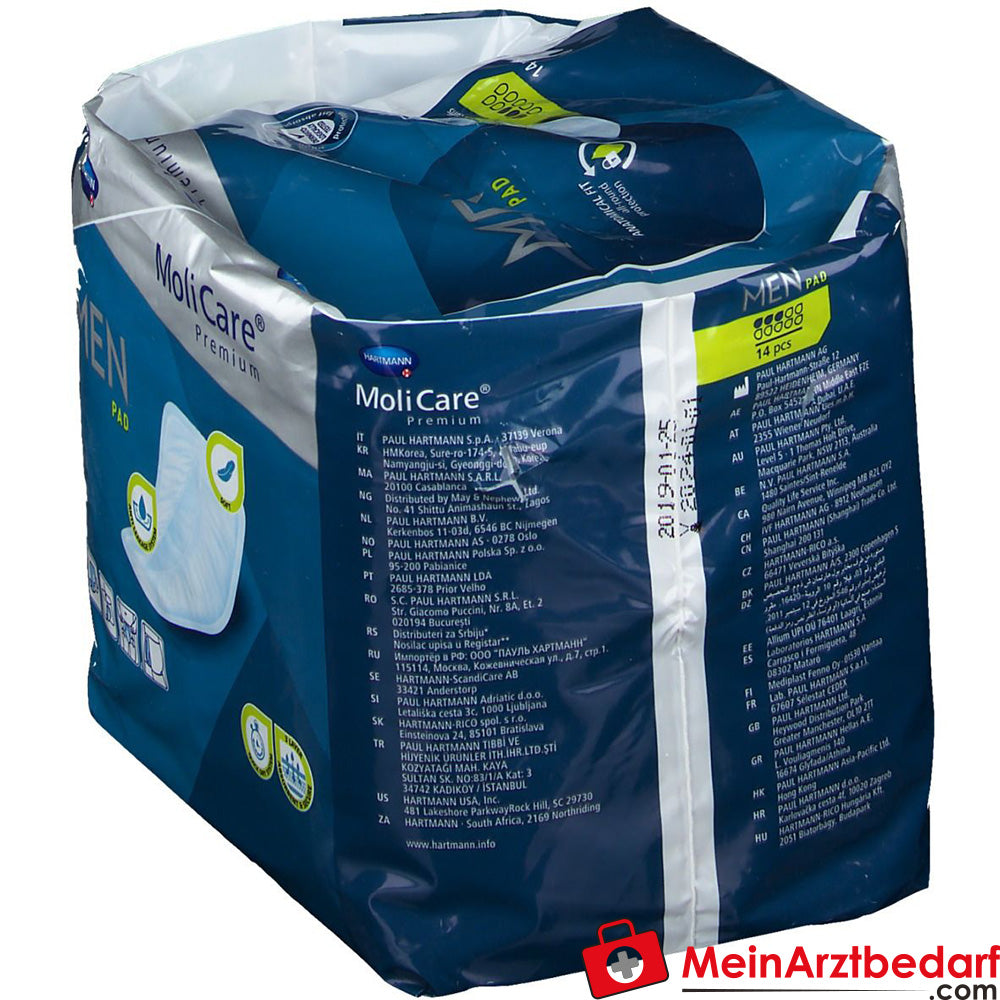 MoliCare® Premium MEN Pads 3 Tropfen.