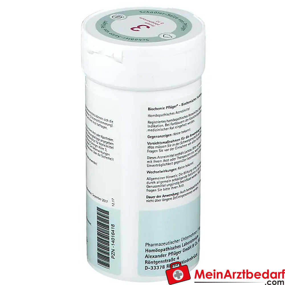 Biochemie Pflüger® Nr. 3 Ferrum phosphoricum D12 Pulver.