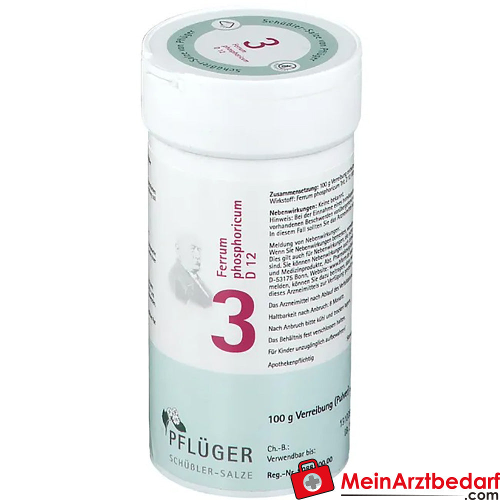 Biochemie Pflüger® Nr. 3 Ferrum phosphoricum D12 Pulver.