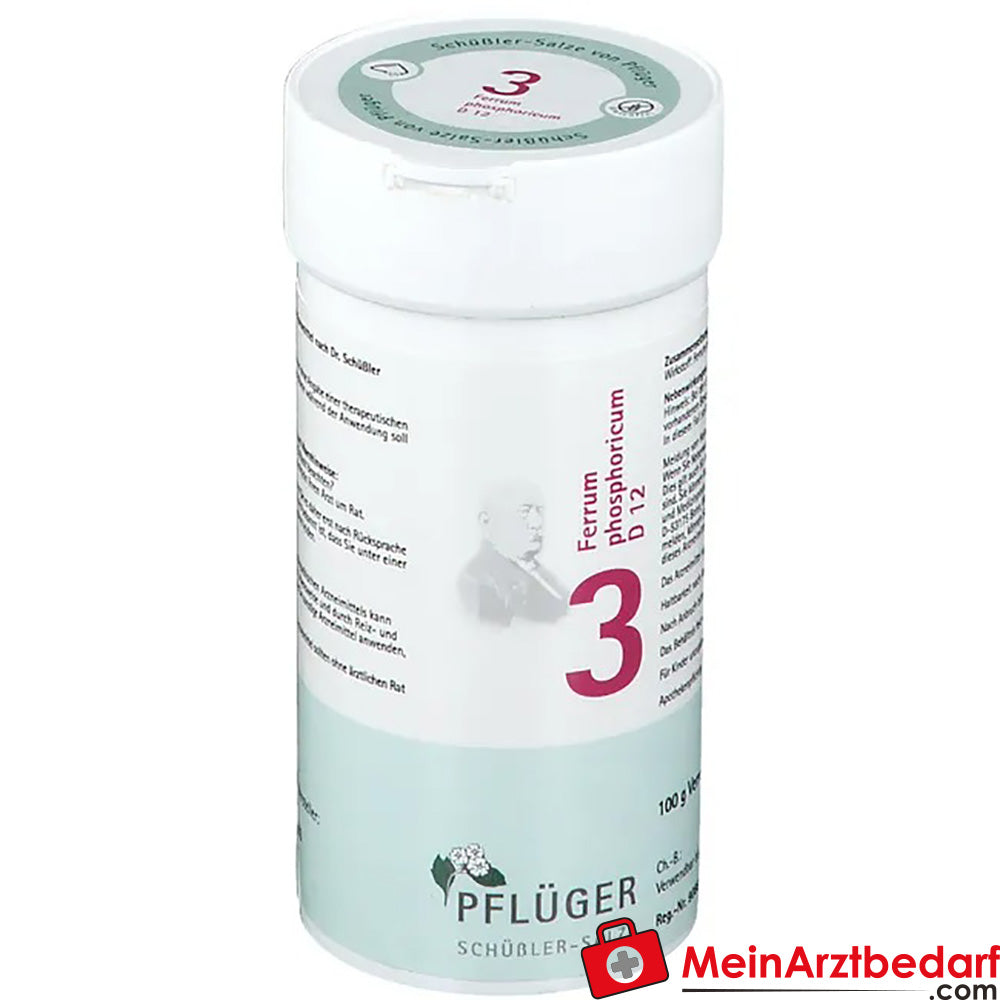 Biochemie Pflüger® Nr. 3 Ferrum phosphoricum D12 Pulver.