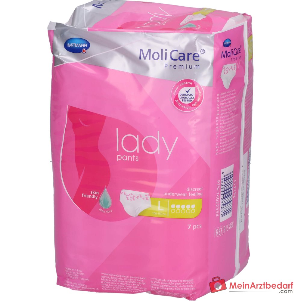MoliCare Premium Lady Pants talla L pantalón de incontinencia mediano