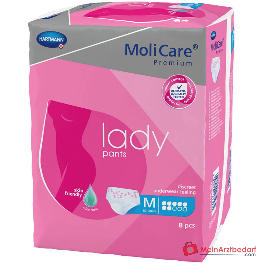 MoliCare Premium Lady Pantalones 7 gotas talla M Pantalones para incontinencia