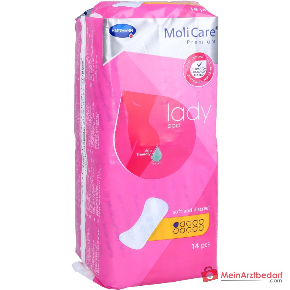 HARTMANN MoliCare Premium lady pad 1 kropla wkładki na nietrzymanie moczu, 168 szt.