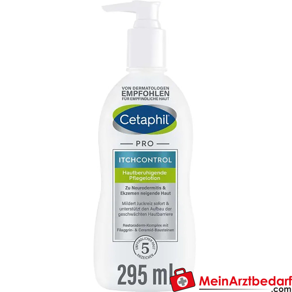 CETAPHIL PRO ItchControl|Hautberuhigende Pflegelotion, trockene, juckende Haut, 295ml.