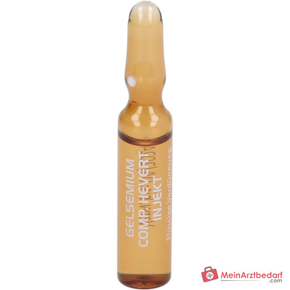 Hevert Gelsemium comp. Injectie ampullen, 10 stuks
