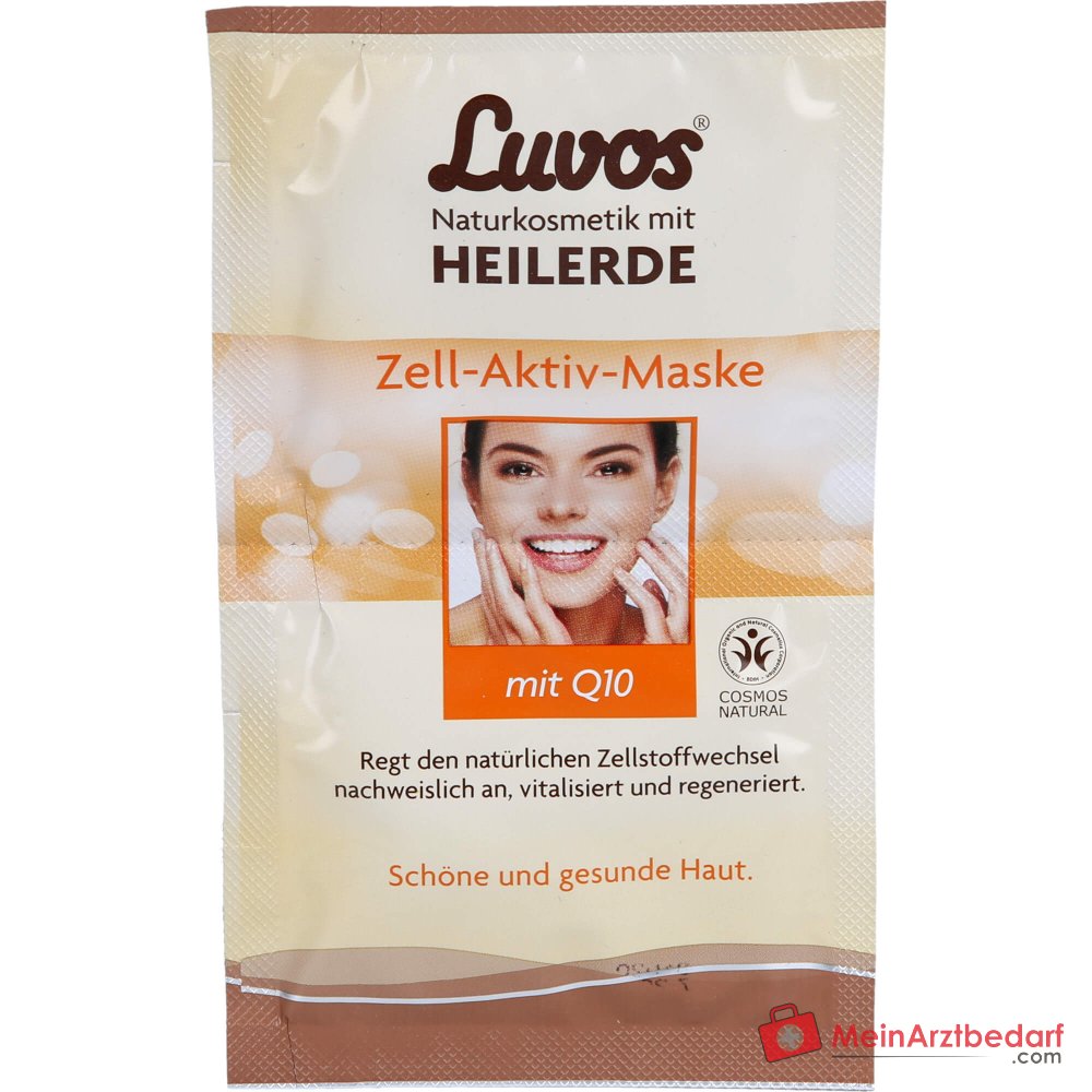 Luvos Heilerde Zell-Aktiv-Maske mit Q10, 2x7,5 ml.
