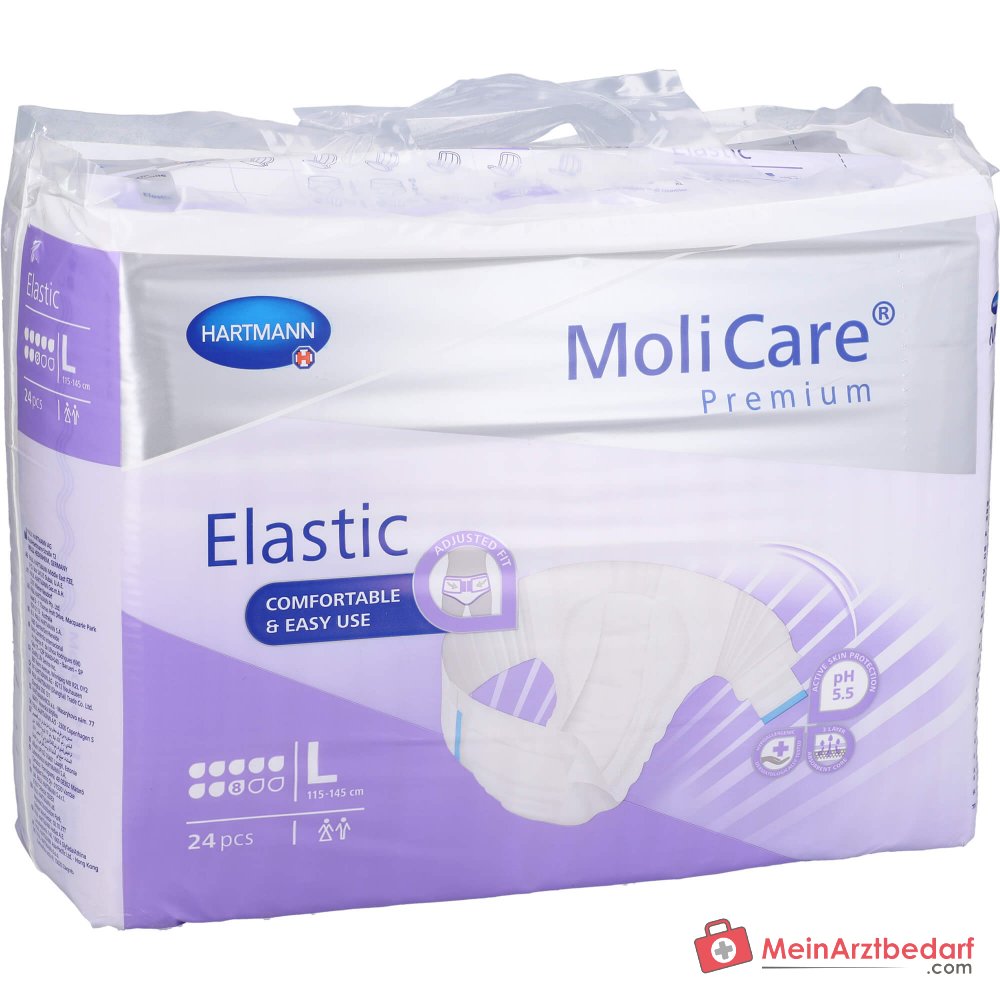 MoliCare Premium Elastic Slip 8 Tropfen Inkontinenz-Slip Gr. L 72 St.