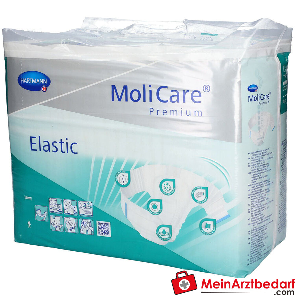 MoliCare® Premium Elastic 5 Tropfen Größe L, 30 St..